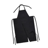Maxbell Pottery Apron Simple Ceramic Clay Apron for Potters DIY Ceramic Sculpture Black