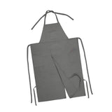 Maxbell Pottery Apron Simple Ceramic Clay Apron for Potters DIY Ceramic Sculpture Gray