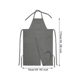 Maxbell Pottery Apron Simple Ceramic Clay Apron for Potters DIY Ceramic Sculpture Gray
