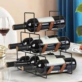 Maxbell Countertop Wine Rack Sturdy Tabletop Wine Holder for Dining Room Pantry Home