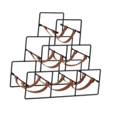 Maxbell Countertop Wine Rack Sturdy Tabletop Wine Holder for Dining Room Pantry Home
