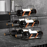 Maxbell Countertop Wine Rack Sturdy Tabletop Wine Holder for Dining Room Pantry Home