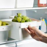Maxbell Storage Bin Space Saving Refrigerator Organizer for Desktop Classroom Closet L