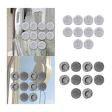 Maxbell 10Pcs Replacement Pads for Window Cleaning Robot Universal Microfiber Cloth Plush Texture