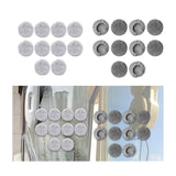 Maxbell 10Pcs Replacement Pads for Window Cleaning Robot Universal Microfiber Cloth Plush Texture