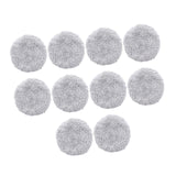 Maxbell 10Pcs Replacement Pads for Window Cleaning Robot Universal Microfiber Cloth Plush Texture