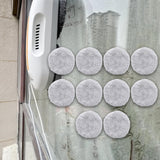Maxbell 10Pcs Replacement Pads for Window Cleaning Robot Universal Microfiber Cloth Plush Texture