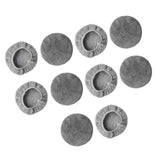 Maxbell 10Pcs Replacement Pads for Window Cleaning Robot Universal Microfiber Cloth Fleece Texture