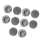 Maxbell 10Pcs Replacement Pads for Window Cleaning Robot Universal Microfiber Cloth Fleece Texture