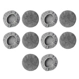Maxbell 10Pcs Replacement Pads for Window Cleaning Robot Universal Microfiber Cloth Fleece Texture