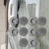 Maxbell 10Pcs Replacement Pads for Window Cleaning Robot Universal Microfiber Cloth Fleece Texture