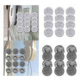 Maxbell 12Pcs Replacement Pads for Window Cleaning Robot Window Cleaner Accessory Plush Texture