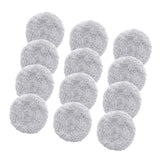 Maxbell 12Pcs Replacement Pads for Window Cleaning Robot Window Cleaner Accessory Plush Texture