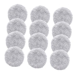 Maxbell 12Pcs Replacement Pads for Window Cleaning Robot Window Cleaner Accessory Plush Texture