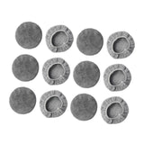 Maxbell 12Pcs Replacement Pads for Window Cleaning Robot Window Cleaner Accessory Fleece Texture