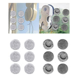 Maxbell 6Pcs Microfiber Cloth Glass Cleaner Robot Parts Window Vacuum Cleaner Pad Plush Texture