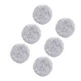 Maxbell 6Pcs Microfiber Cloth Glass Cleaner Robot Parts Window Vacuum Cleaner Pad Plush Texture