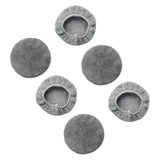 Maxbell 6Pcs Microfiber Cloth Glass Cleaner Robot Parts Window Vacuum Cleaner Pad Fleece Texture