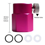 Maxbell CO2 Cylinder Adapter Cga320 Threaded CO2 Adapter for Sparkling Water Machine