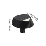 Maxbell 5Pcs Knobs for Gas Cooktop Household Sturdy Lightweight Trendy Replace Parts