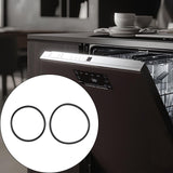 Maxbell 2 Pieces Dishwasher Circulation Pump O Rings 154247001 154246901 Spare Parts