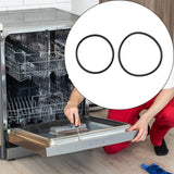 Maxbell 2 Pieces Dishwasher Circulation Pump O Rings 154247001 154246901 Spare Parts