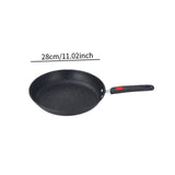 Maxbell Frying Pan Non Coating Traditional Non Stick Skillet for Electric Gas Stoves 28cm