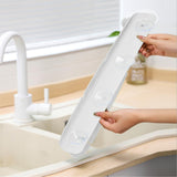 Maxbell Kitchen Sink Splash Guard Sink Water Guard for Dish Washing Island Household