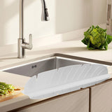 Maxbell Kitchen Sink Splash Guard Sink Water Guard for Dish Washing Island Household