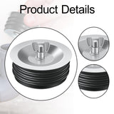 Maxbell Sewer Cleanout Cap Easy to Use Mechanical Test Plug for Indoor Hotel Kitchen for 4inch pipe