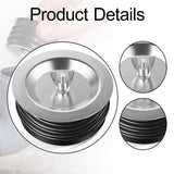 Maxbell Sewer Cleanout Cap Easy to Use Mechanical Test Plug for Indoor Hotel Kitchen for 5inch pipe