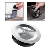 Maxbell Sewer Cleanout Cap Easy to Use Mechanical Test Plug for Indoor Hotel Kitchen for 6inch pipe