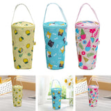 Maxbell Insulated Iced Coffee Cup Sleeve Beverage Holder for Hiking Traveling Picnic Yellow