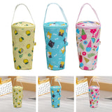 Maxbell Insulated Iced Coffee Cup Sleeve Beverage Holder for Hiking Traveling Picnic Yellow