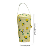 Maxbell Insulated Iced Coffee Cup Sleeve Beverage Holder for Hiking Traveling Picnic Yellow