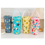 Maxbell Insulated Iced Coffee Cup Sleeve Beverage Holder for Hiking Traveling Picnic Yellow