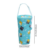 Maxbell Insulated Iced Coffee Cup Sleeve Beverage Holder for Hiking Traveling Picnic Blue