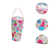 Maxbell Insulated Iced Coffee Cup Sleeve Beverage Holder for Hiking Traveling Picnic Pink