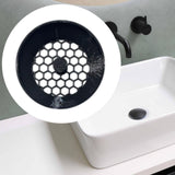 Maxbell Kitchen Sink Hole Cover Reusable Sink Strainer for Washbasin Hotel Bathtub Style B