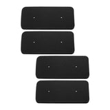 Maxbell 4Pcs Dryer Foam Filter Black Professional Replace Parts Accessories 40006731
