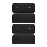 Maxbell 4Pcs Dryer Foam Filter Black Professional Replace Parts Accessories 40006731