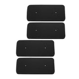 Maxbell 4Pcs Dryer Foam Filter Black Professional Replace Parts Accessories 40006731