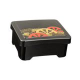 Maxbell Bento Box with Lid 750ml Rectangle Lunch Container for Sushi Catering Office Patterns A