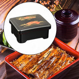 Maxbell Bento Box with Lid 750ml Rectangle Lunch Container for Sushi Catering Office Patterns B