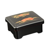Maxbell Bento Box with Lid 750ml Rectangle Lunch Container for Sushi Catering Office Patterns B
