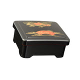 Maxbell Bento Box with Lid 750ml Rectangle Lunch Container for Sushi Catering Office Patterns B