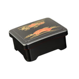 Maxbell Bento Box with Lid 750ml Rectangle Lunch Container for Sushi Catering Office Patterns B