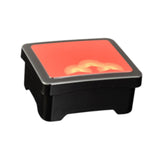 Maxbell Bento Box with Lid 750ml Rectangle Lunch Container for Sushi Catering Office Patterns C