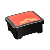 Maxbell Bento Box with Lid 750ml Rectangle Lunch Container for Sushi Catering Office Patterns C