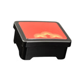 Maxbell Bento Box with Lid 750ml Rectangle Lunch Container for Sushi Catering Office Patterns C